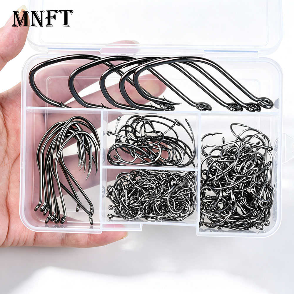 Fishing Hook Circle - Kit di 200 Ami da Pesca