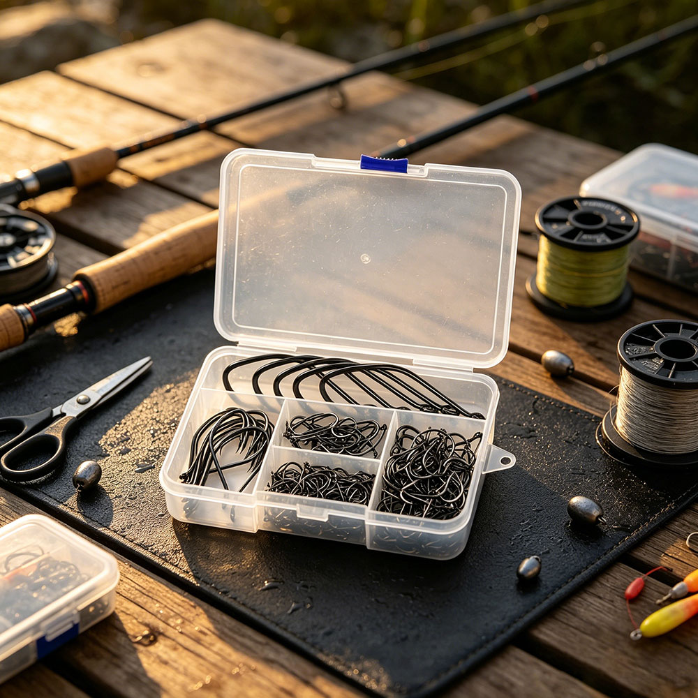 Kit di 200 Ami da Pesca Multi- - Fishing Hook Circle recensione e prezzo