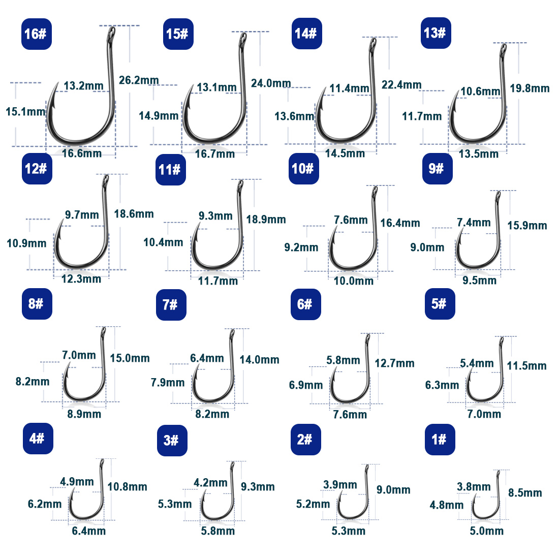 9KM Iseama Ami da pesca 50 ~ 2 - Fishing Hook Offset recensione e prezzo