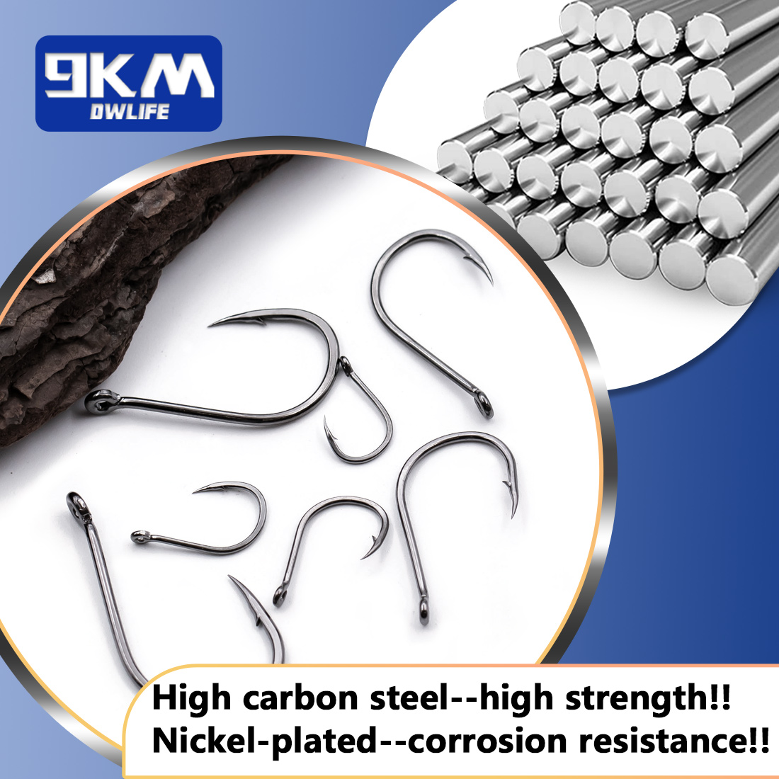 9KM Iseama Ami da pesca 50 ~ 2 - Fishing Hook Offset recensione e prezzo