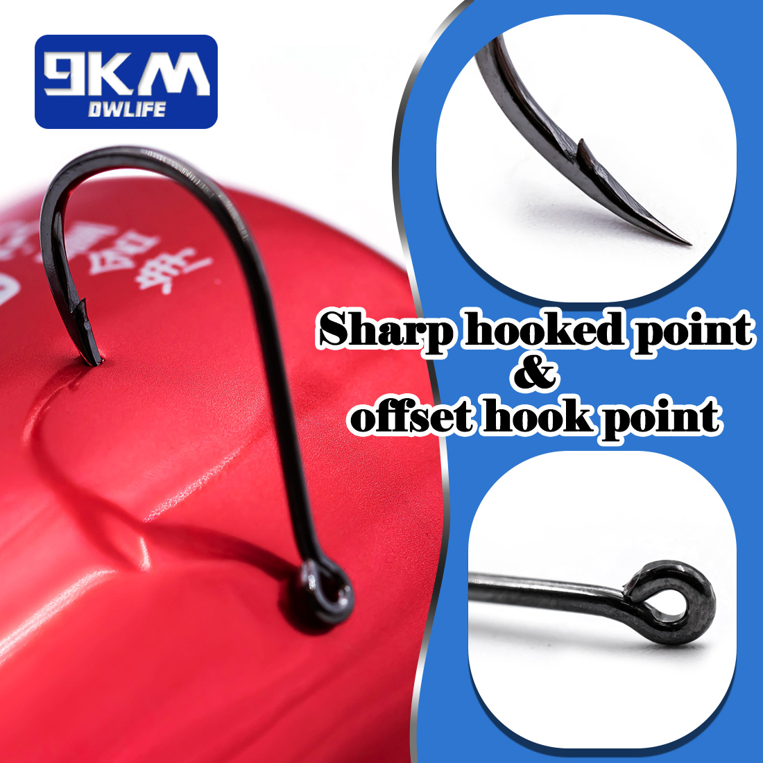 9KM Iseama Ami da pesca 50 ~ 2 - Fishing Hook Offset recensione e prezzo